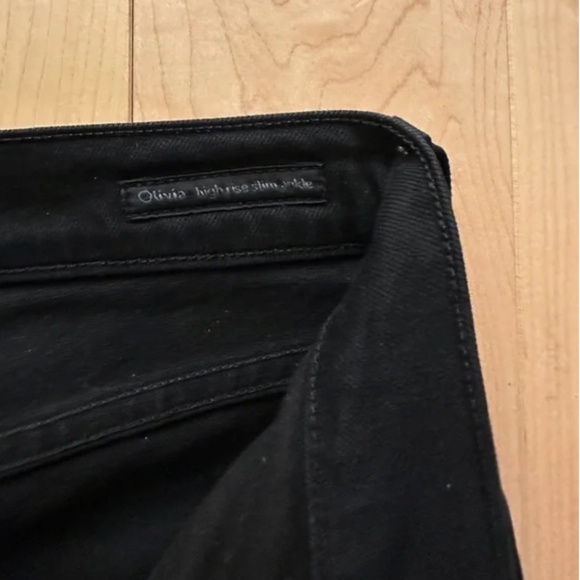 EUC- Citizens of Humanity 'Olivia' Black High Rise Slim Ankle Jeans (26) - Picture 6 of 12